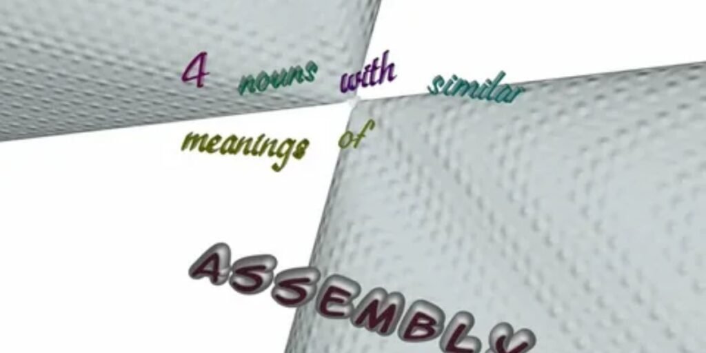 assembly-as-an-acronym-other-meanings
