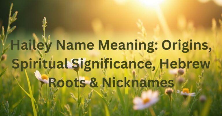 Hailey-Name-Meaning-Origins-Spiritual-Significance-Hebrew-Roots-Nicknames.
