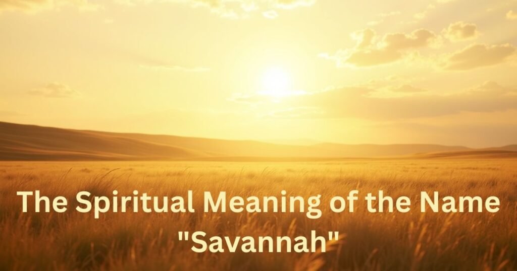 The-Spiritual-Meaning-of-the-Name-Savannah.