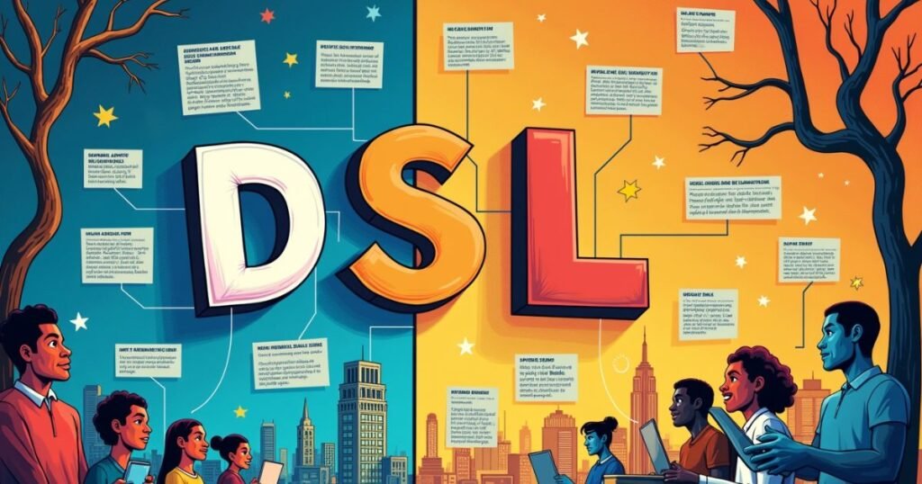 History of DSL as Slang