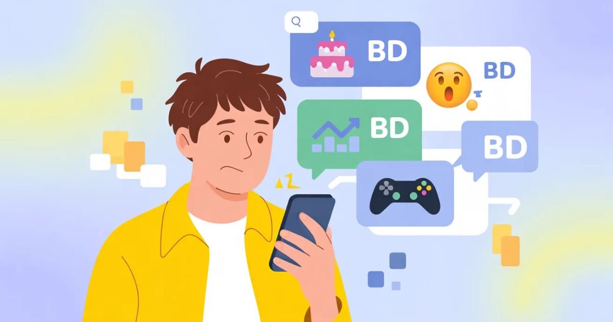 BD Meaning Explained: Texting, Slang & Social Media Usage