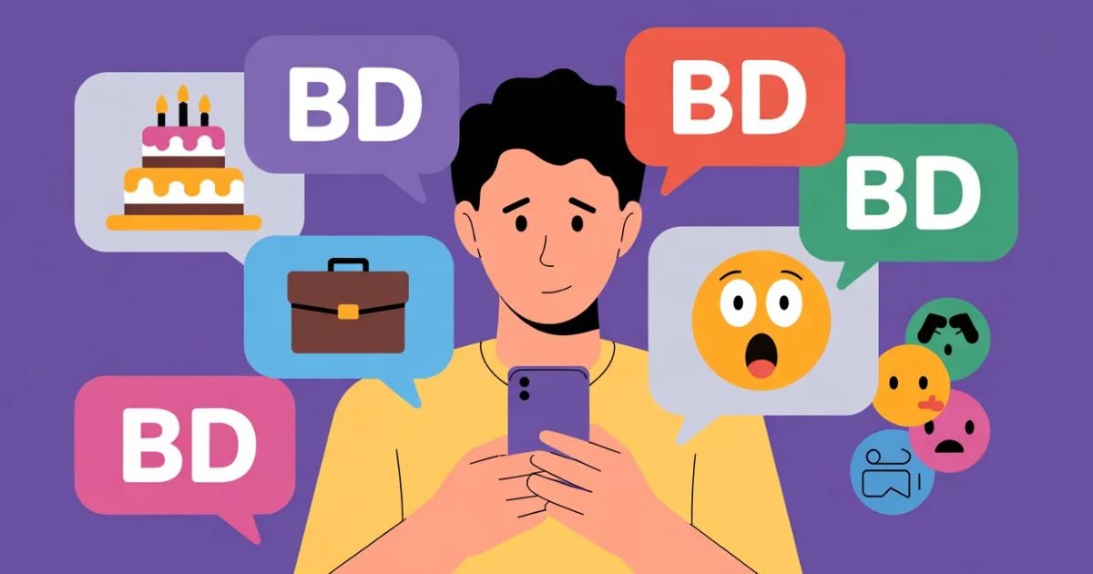 BD Meaning Explained: Texting, Slang & Social Media Usage